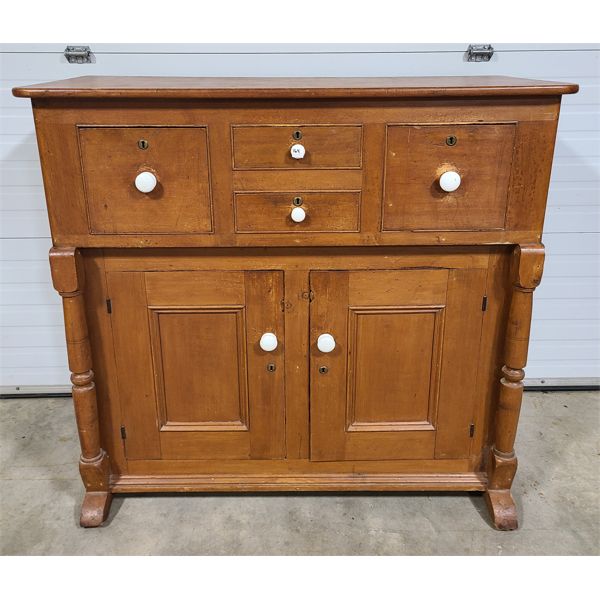 BUTTERNUT (?) BONNET CHEST 