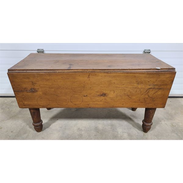 PINE DROP LEAF COFFEE TABLE