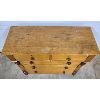 Image 2 : MAPLE (?) FIVE DRAWER DRESSER W/ SQUARE NAILS - SEE ALL PICS