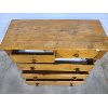 Image 3 : MAPLE (?) FIVE DRAWER DRESSER W/ SQUARE NAILS - SEE ALL PICS