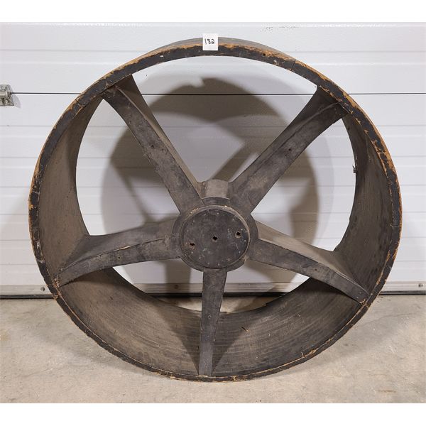WOOD SPOKE BELT WHEEL