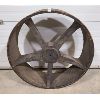 Image 1 : WOOD SPOKE BELT WHEEL