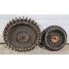 Image 3 : LOT OF 2 - WOOD COG WHEEL GEARS