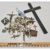 Image 1 : JOB LOT - RELIGIOUS KEEPSAKES - INCL TEMPERANCE CROSS