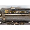 Image 5 : ANTIQUE UNDERWOOD TYPEWRITER 