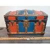 Image 1 : SMALL DOME TOP STEAMER TRUNK W/ COMPARTMENTS