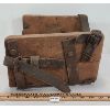 Image 2 : JOB LOT - QTY SQUARE NAILS, SPOOL AND PRIMITIVE IMPLEMENT