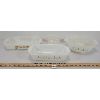 Image 1 : LOT OF 4 - FIRE KING OVENWARE - INCL LIDDED DISH