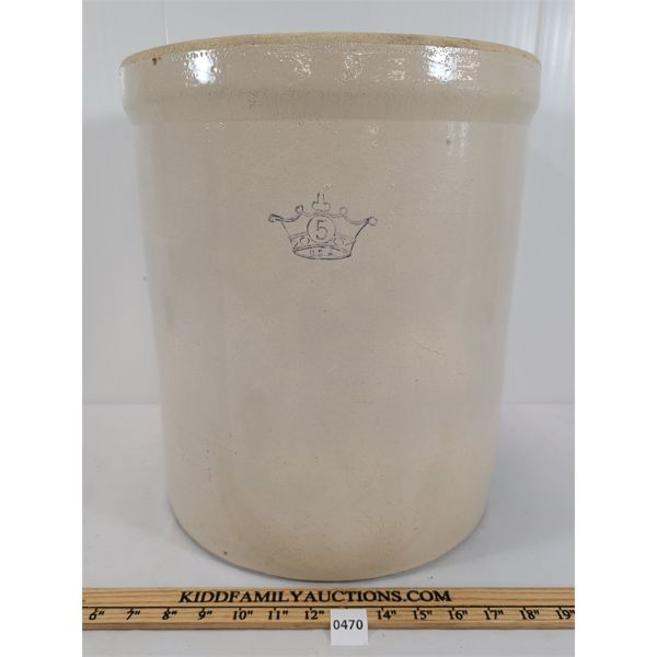 5 GAL OPEN TOP CROCK