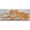 Image 1 : LOT OF 16 - FIRE KING LUSTREWARE PCS 