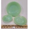 Image 1 : LOT OF 3 - FIRE KING JADEITE PCS