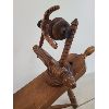 Image 2 : WALNUT SPINNING WHEEL