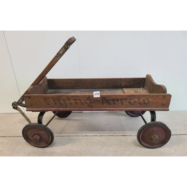 1920'S CHILD'S FLYING ARROW WAGON