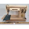 Image 2 : LOT OF 2 - VINTAGE SINGER SEWING MACHINE & FOLDING SEW MACHINE TABLE