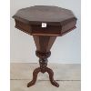 Image 1 : VICTORIAN SEWING STAND W/ INLAY TOP