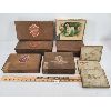 Image 1 : LOT OF 9 - TOBACCO TINS AND CIGAR BOXES - INCL WHITE BEAUTY