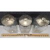 Image 2 : LOT OF 3 - GENERAL STORE COUNTERTOP JARS