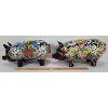 Image 1 : LOT OF 2 - CERAMIC PIGS 