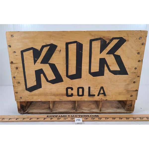KIK COLA CRATE 