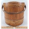 Image 3 : DIVIDED WOODEN BUCKET W/ HANDLE