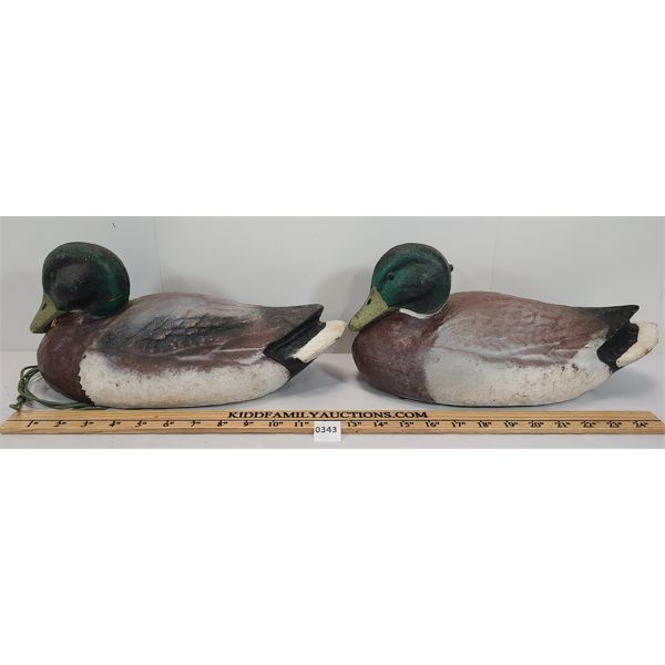 LOT OF 2 - DUCK DECOYS