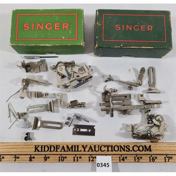 QTY OF SINGER SEWING MACHINE PARTS - SEE ALL PICS