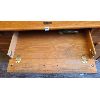 Image 6 : HONEY OAK 'WINNER'S ONLY' ROLL TOP DESK W/ KEY