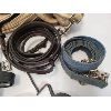 Image 2 : LOT OF 9 - LEAD ROPES, REINS & BRIDLE, ETC.