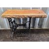 Image 4 : SEWING TABLE W/ LIVE EDGE TOP