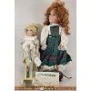 Image 1 : LOT OF 2 - PORCELAIN DOLLS - INCL "APPLE ANNIE" & "AMY" 