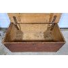 Image 2 : PINE BLANKET BOX W/ FORGED HARDWARE