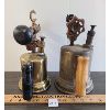 Image 4 : LOT OF 2 - BRASS BLOW TORCHES 
