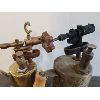 Image 5 : LOT OF 2 - BRASS BLOW TORCHES 