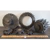 Image 1 : LOT OF 6 - WOOD COG WHEEL GEARS