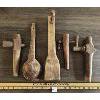Image 3 : LOT OF 5 - PRIMITIVE SPOONS & BARREL TAPS 