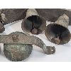 Image 3 : LOT OF 5 - CAST COWBELLS & CROTAL BELLS