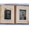 Image 4 : EMBOSSED LEATHER BOUND CABINET CARD PHOTO ALBUM
