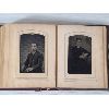 Image 5 : EMBOSSED LEATHER BOUND CABINET CARD PHOTO ALBUM