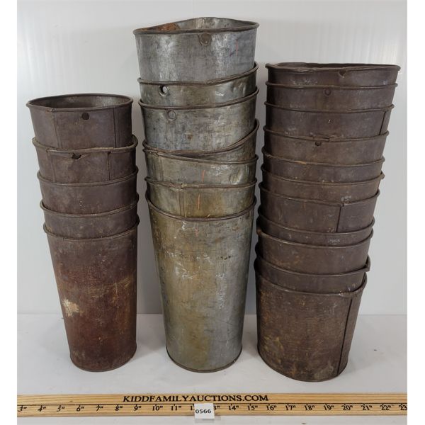 LOT OF 22 - SAP BUCKETS
