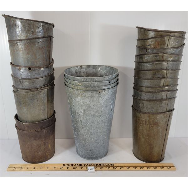 LOT OF 23 - SAP BUCKETS