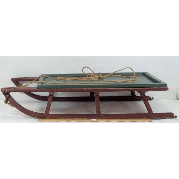 CIRCA 1920's SNOW SLEIGH