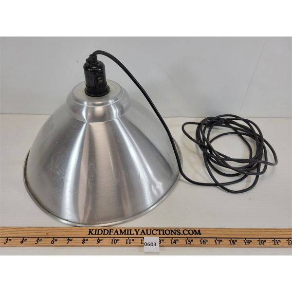 METAL OVERHEAD LIGHT SHIELD