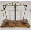Image 1 : HENRY TROEMNER ANTIQUE ASSAY MINERS BULLION BALANCE SCALE