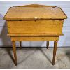 Image 1 : PINE STAND UP SLOPED TOP WRITING DESK 