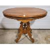 Image 1 : MAPLE EASTLAKE STYLE OVAL OCCASIONAL TABLE