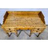 Image 2 : PINE 5-DRAWER WRITING DESK 