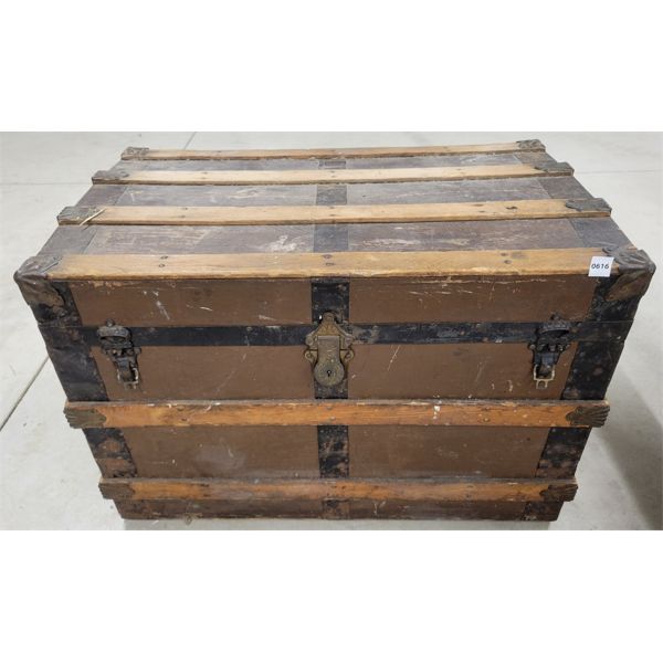 NEW BRITAIN CORBIN CABINET STEAMER TRUNK