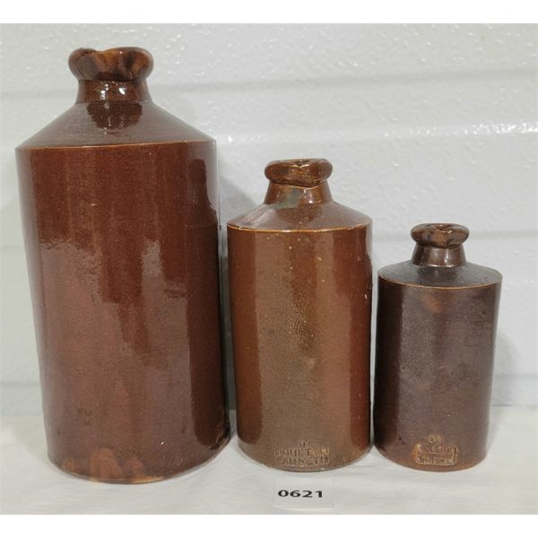 LOT OF 3 - DOULTON LAMBETH CROCKS