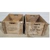 Image 1 : LOT OF 2 - SIGNED APPLE CRATES - AYTON & CLARKSBURG 