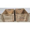 Image 3 : LOT OF 2 - SIGNED APPLE CRATES - AYTON & CLARKSBURG 